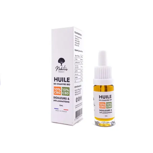 Aceite 10% CBD CBG amplio espectro