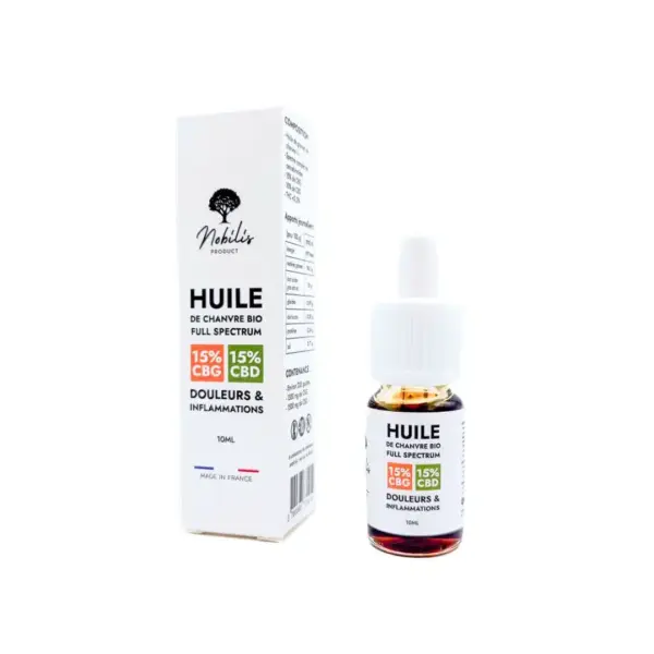 Aceite full spectrum 15% CBD CBG