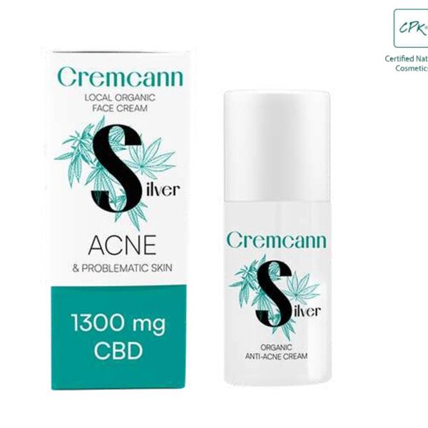 Cremcann Silver acné 1300mg CBD