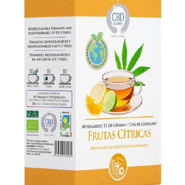 Infusión frutas cítricas