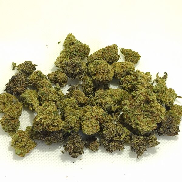 flores de cbd small buds sobre fondo blanco