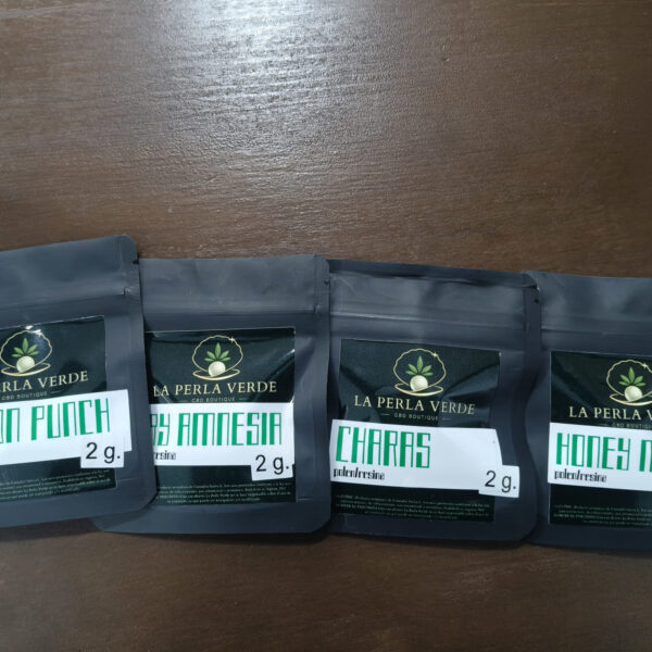 Pack Resina CBD | La Perla Verde CBD