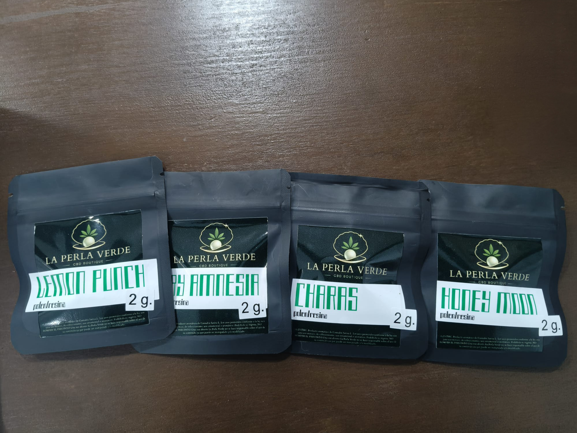 Pack Resina CBD | La Perla Verde CBD